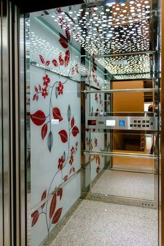 latest hotel & mall lift designs