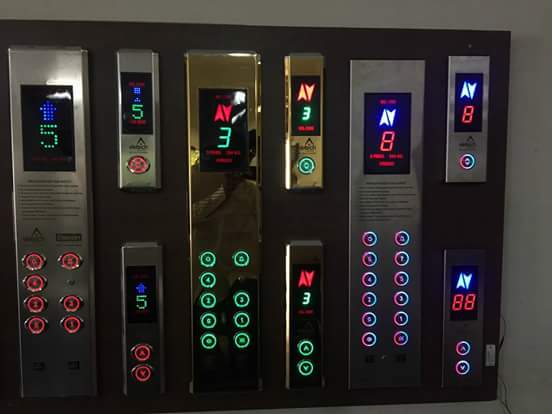 push button panel designs